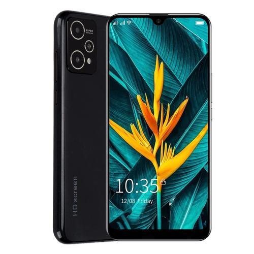 Yagri Telephone Portable Pas Cher, Smartphone FHD 6,1 Pouces, 2 Go de RAM 16 Go de ROM, Double Camra 5 MP + 8 MP, 2800 MAh, Trois Emplacements pour Cartes, Android 6 Le Noir