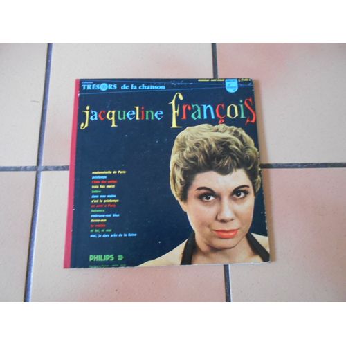 33t  Jacqueline Francois  Collection Tresor De La Chanson