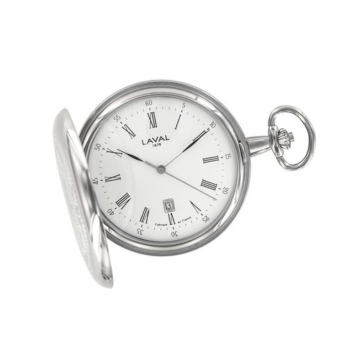 Jouailla - Montre À Gousset Laiton Argentée Pour Homme