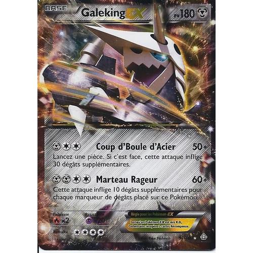 Carte Pokémon 93/160 Galeking Ex 180 Pv Série Xy - Primo Choc Neuf Fr