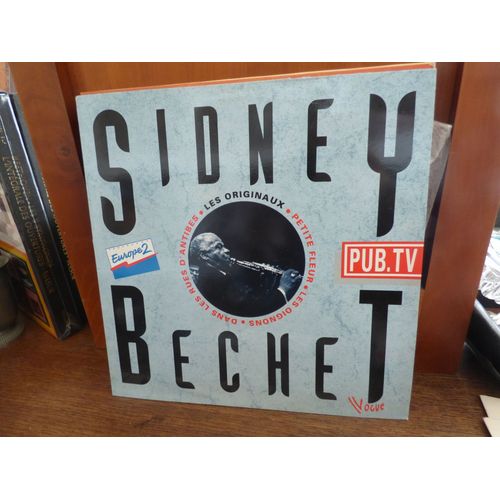 Sidney Bechet : Les Originaux - Europe 2 - Pub. Tv - Disque Vogue  3 072665 140039     