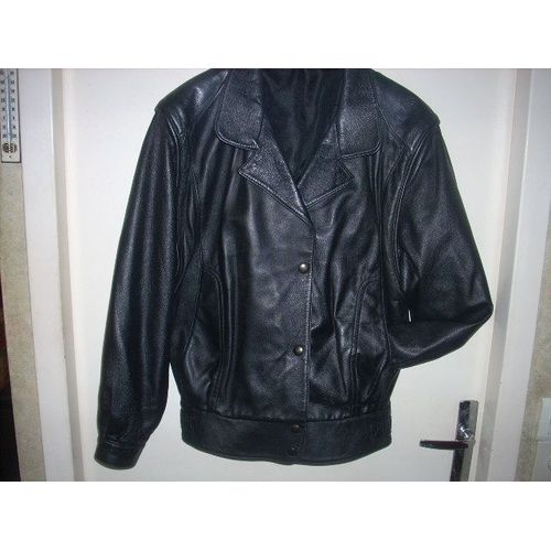 Blouson Cuir Noir Saint Georges 
