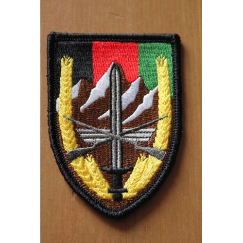 Nsigne Tissu D'epaule  Du Quartier Generale Us Army Des Forces En Afghanistan