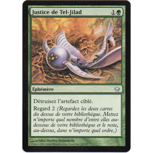 Carte Magic - Justice De Tel-Jilad - Cinquième Aube 95/165