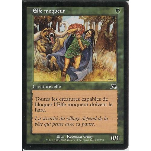 Carte Magic - Elfe Moqueur - Carnage 290/350