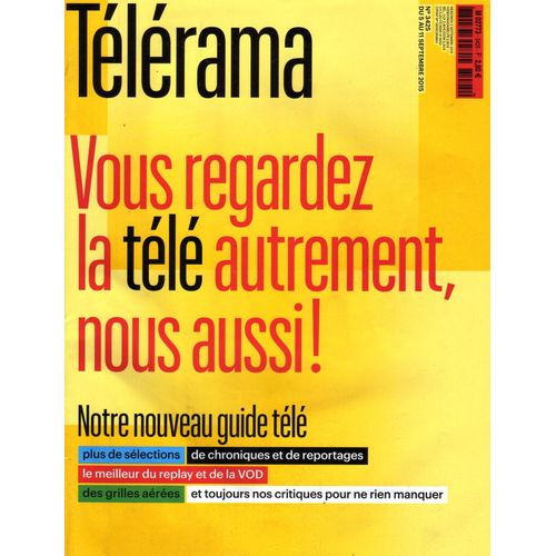 Télérama 3425:Delphine Ernotte Cunci:Radio France.Rentrée Télévision-Radio 2015 
