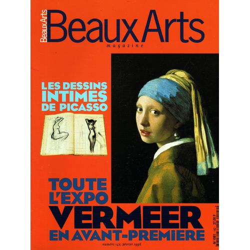 Beaux Arts Magazine 142: Vermeer. Picasso.Gary Hill.Claude Pompidou.Edouard Baldus.Neuschwanstein. 