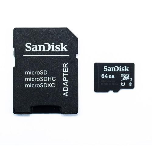 SanDisk 64 Go Class 10 UHS-I Micro SD SDXC Carte mémoire Bulk