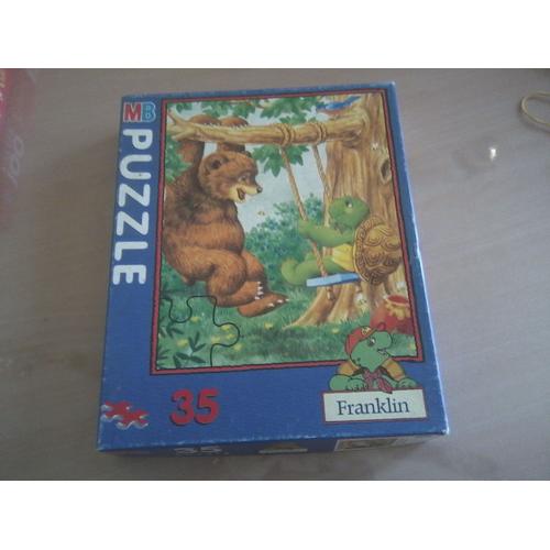 Barney - Puzzle 35 Pièces - 26,8 Cm/21,4 Cm