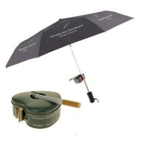 Parapluie Kit Pour Fumeur Dans Sa Boite Metal