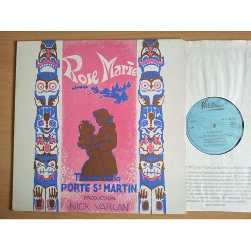 Rose Marie - Theatre De La Porte Saint-Martin - Nick Varlan