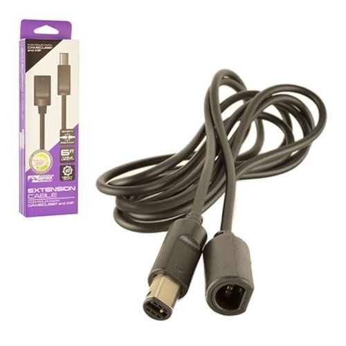 Kmd Câble D'extension Rallonge 1,82m Pour Manette Pad Joystick Nintendo Gamecube