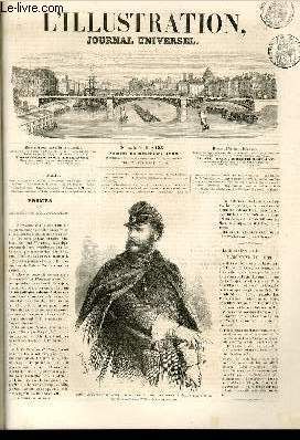 L'illustration Journal Universel N° 1033-Revue Politique De La Semaine. ¿ Evénements D¿Amérique. ¿ Courrier De Paris. ¿ Le Vice-Amiral Hugon Et La Bataille De Navarin. ¿ La Boulangerie De ...