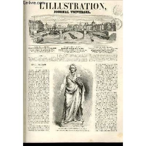 L'illustration Journal Universel N° 1175-Texte: Revue Politique. ¿ Courrier De Paris. ¿ Les Fêtes De Brest (Correspondance). ¿ François Arago, Notice Biographique. ¿ Le Bachelier Amoureux ...