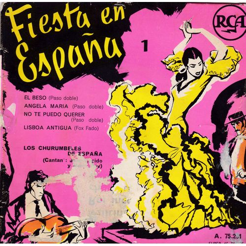 Fiesta En Espana N°1  El Beso -Angela Maria- No Te Puedo Querer - Lisboa Antigua 