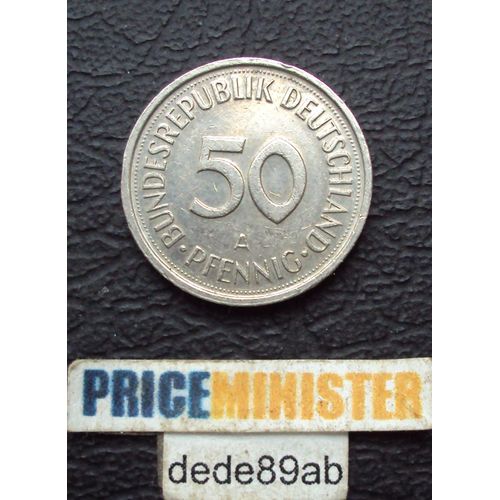 Allemagne.. 50 Pfennig 1990 (Lettre A)