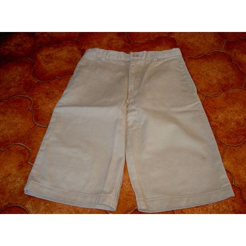 Pantalon Type Jean Beige Uni Dynam Boy Basic Taille 5 Ans