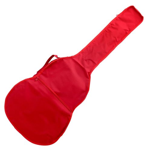 Rocktile Bag Eco Housse Pour Guitare Classique Au Format 4/4 Rouge