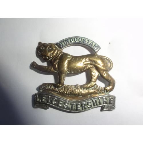 Insigne The Leicestershire Regiment Hindoostan Ww1