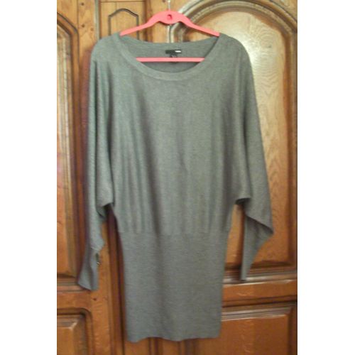 Pull Gris Marque H&m - Taille M