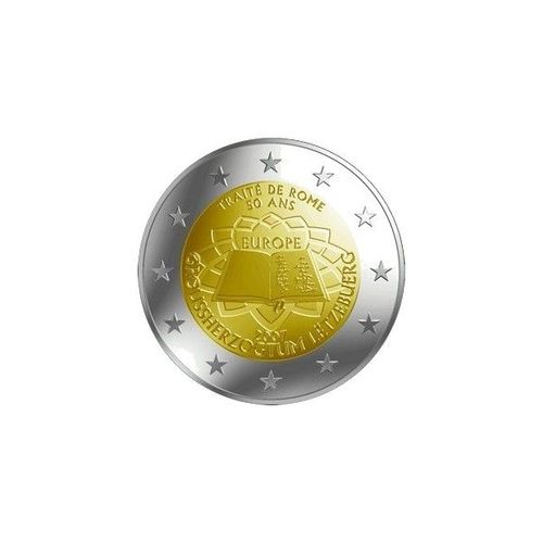 2 Euros Commémorative Luxembourg 2007 - Traité De Rome