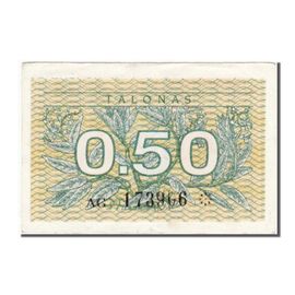 Lituanie, 0.50 Talonas Type 1991,  Pick 31