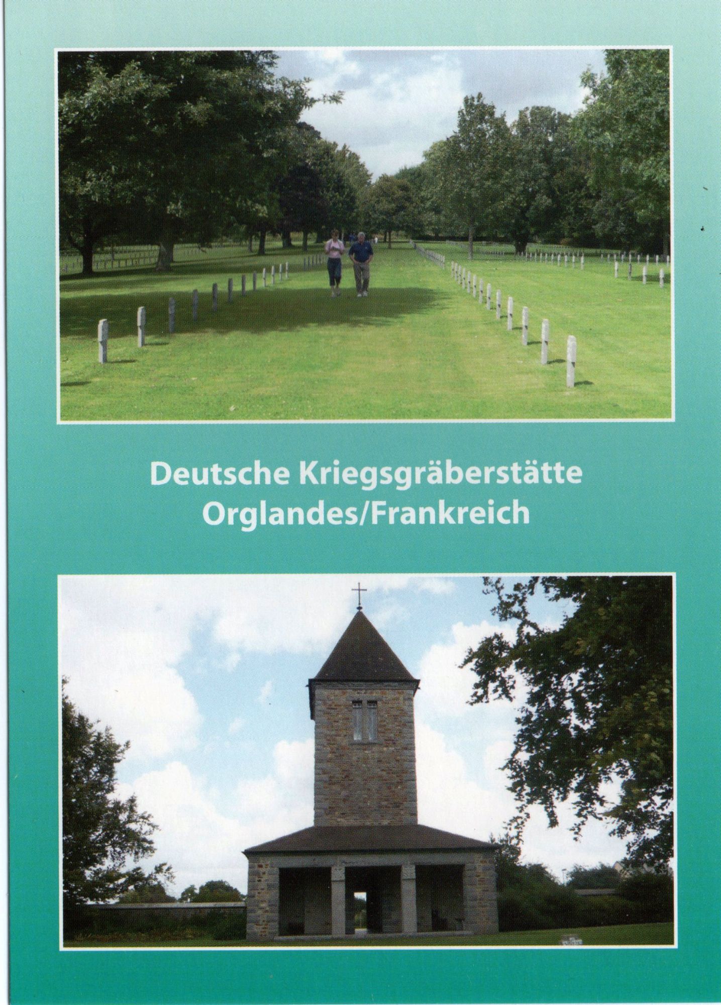 Militaria - Cp - Cimetière Militaire Allemand -  Deutsche Kriegsgräberstätte De Orglandes