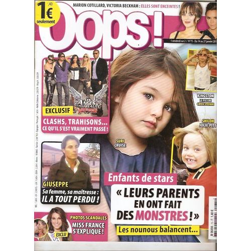 Zac Efron Vanessa Hudgens 1p/ Sandra Bullock 1p/ Marion Cotillard 1/2p/ Laury Thilleman Miss France 1p/ Amy Whinehouse 2p/ Mischa Barton 1/2p/  75 