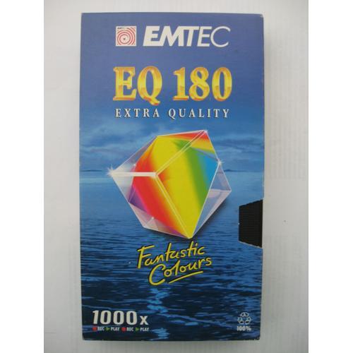 Cassette VHS EMTEC EQ 180