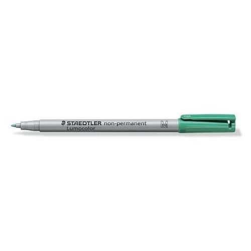 Staedtler Lot De 3 Marqueurs Lumocolor Non-Permanent 315 Moyen 1 Mm Vert