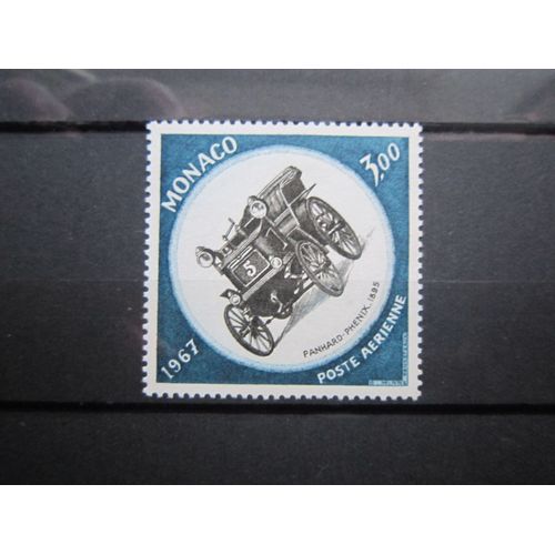 Monaco. Poste Aerienne. Timbre N°91 (1967). 25ème Grand Prix Automobile De Monaco