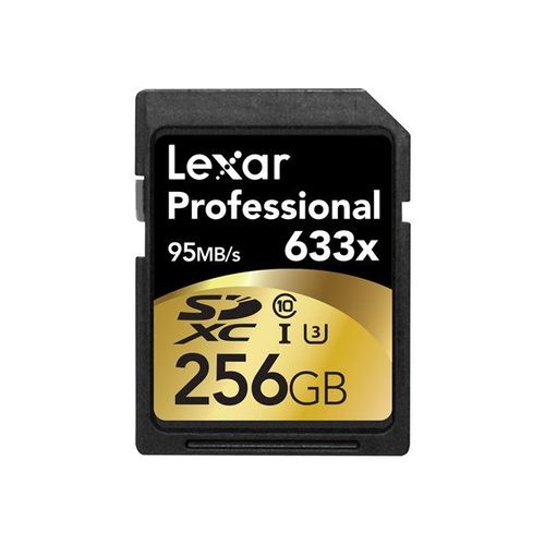 Lexar Professional - Carte mémoire flash - 256 Go - UHS Class 3 / Class10 - 633x - SDXC UHS-I