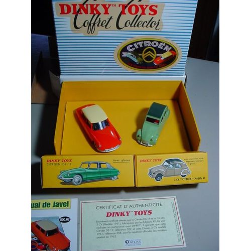 Dinky Toys Atlas Coffret Epuise Les Stars Du Quai De Javel Dinky Toys-Dinky Toys