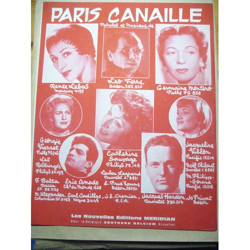 Paris Canaille   Léo Ferré