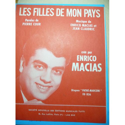 Les Filles De Mon Pays Enrico Macias