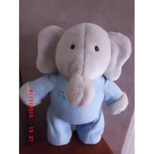 Peluche Interactive Babar Bleu Lansay