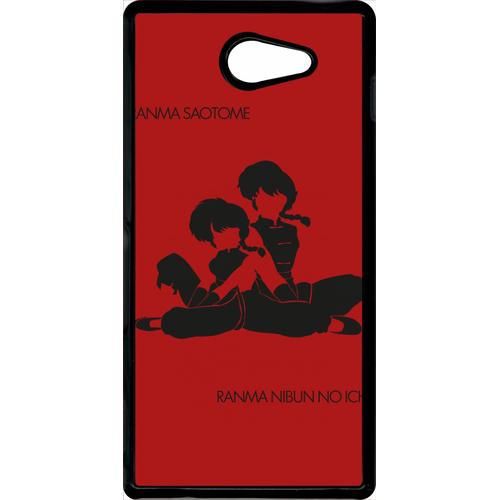 Coque Xperia M2 - Ranma - Noir