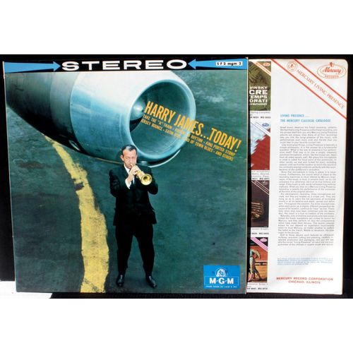 Harry James...Today ! Lp Mgm Sf2 Stéréo Lp Ex & Cv Nm