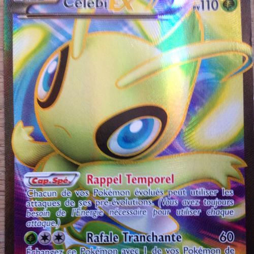 Carte Pokemon Celebi Ex Full Art Ultra Rare 141/149