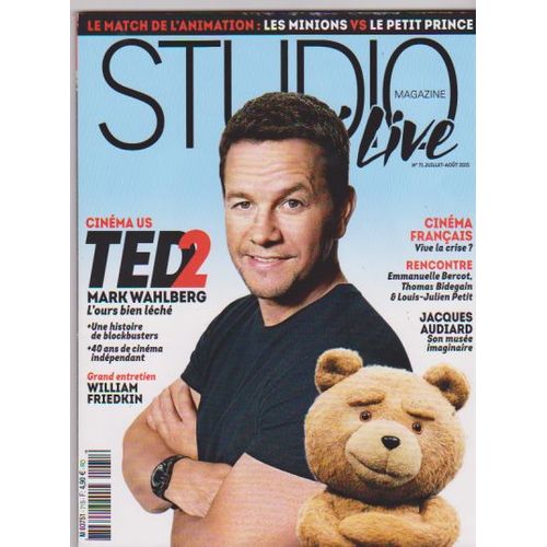 Studio Ciné Live 71 Mark Wahlberg Simone Signoret William Friedkin Jacques Audiard Amy Winehouse 