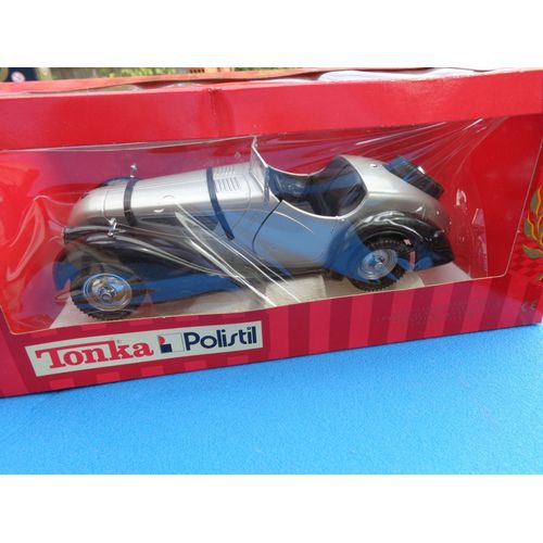 Tonka Polistil X - Bmw 328 Sport  Gris / Noir 1:16 Nb-Tonka