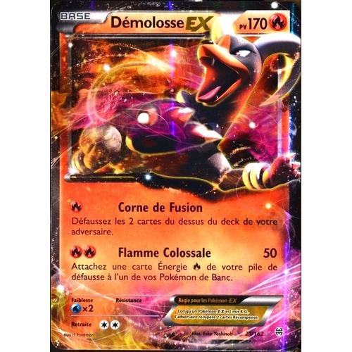 Carte Pokémon 21/162 Démolosse Ex 170 Pv Xy08 - Impulsion Turbo Neuf Fr