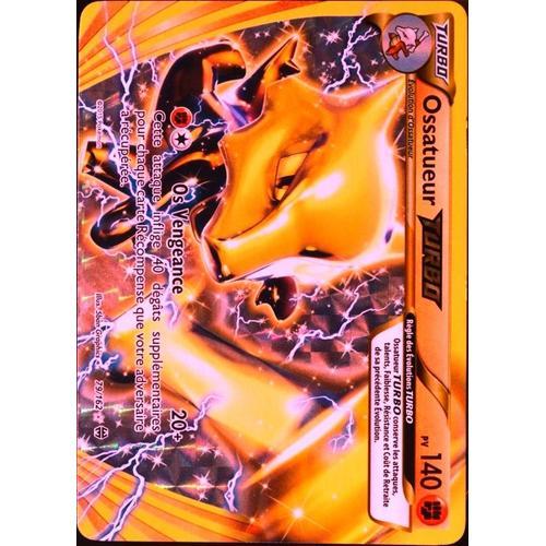 Carte Pokémon 79/162 Ossatueur Turbo 140 Pv - Turbo Xy08 - Impulsion Turbo Neuf Fr