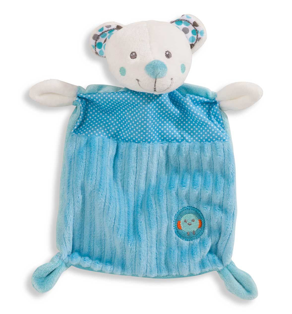 Peluche Doudou Winnie l'ourson Lapin Pâques Disney Nicotoy bleu