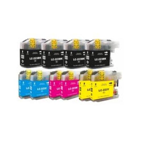 NOPAN-INK - x4 Toners - 44469803 (Noir + Cyan + Magenta + Jaune) - Compatible pour OKI