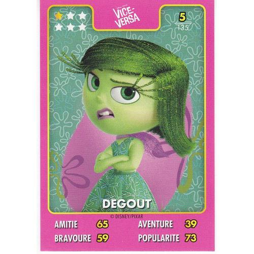 Disney Pixar Vice Versa Degout Carte N 5 135 Rakuten