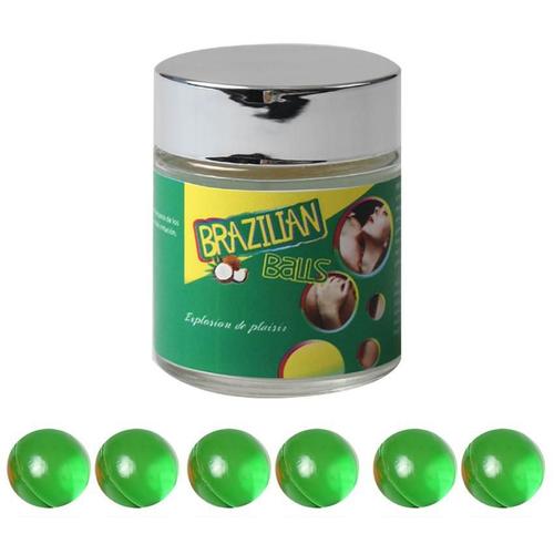 Boules Bresiliennes Aromatisees Menthe X6