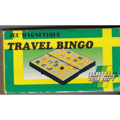 Travel Bingo Feu Vert  Jeu Magnètique Parcours À Partir De 4 Ans (Avec Notice)