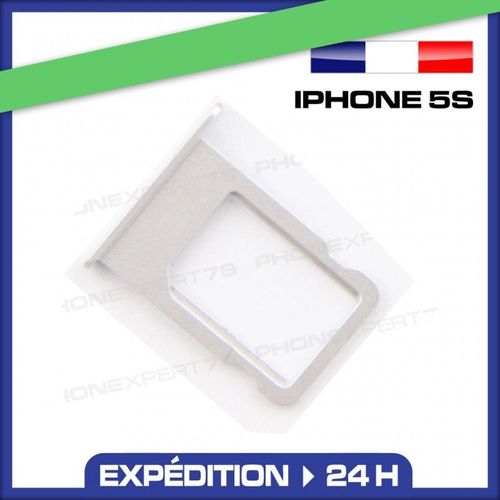 Tiroir Pour Carte Sim Pour Iphone 5s Blanc