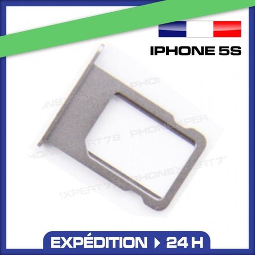 Tiroir Pour Carte Sim Pour Iphone 5s Noir
